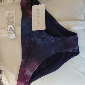 Athleta tie dye medium swim bottoms. Size large.